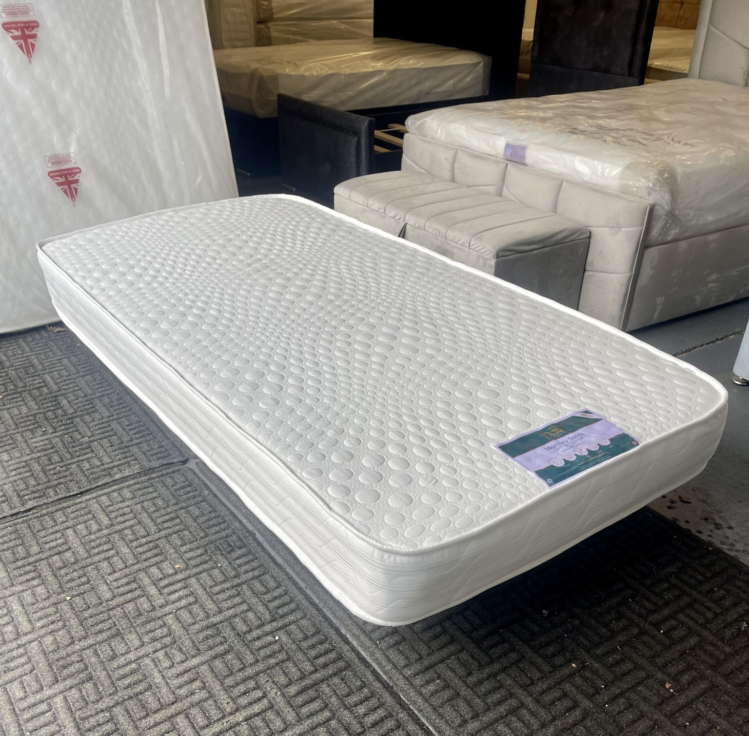 Single bunk bed memory foam mattress oldham mattress and bed outlet